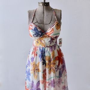 Jessica Simpson Colorful Maxi Dress XS